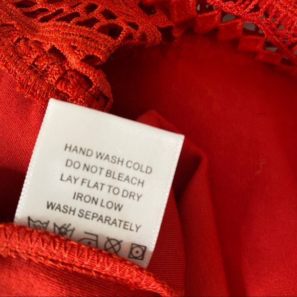 SOLD LOVERS Friends crochet halter dress bodysuit - Picture 10 of 16